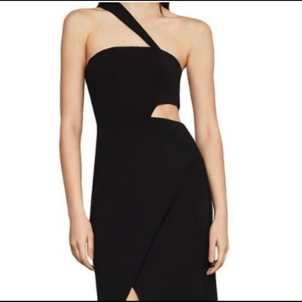 BCBGMaxAzria formal black gown